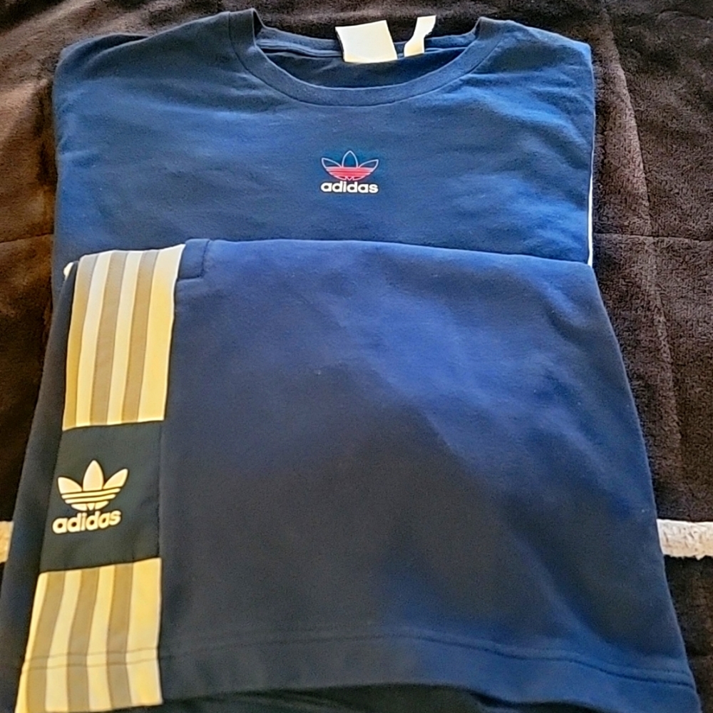 Adidas XL Short and T-shirt set.